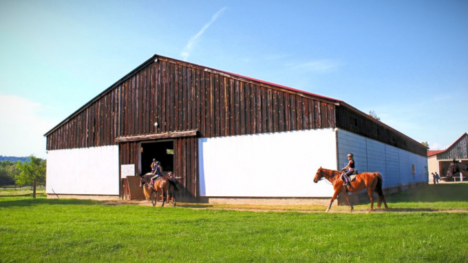 Szentmihálypusztai Lovastanya - Der Reithof